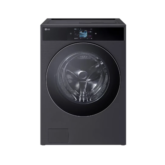 [LG] LG 트롬 AI 오브제컬렉션 세탁기+건조기 워시콤보 세탁25KG + 건조21KG 스틸블랙