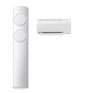 [삼성] AI Q9000 2in1 에어컨 17평형+6평형 (화이트)