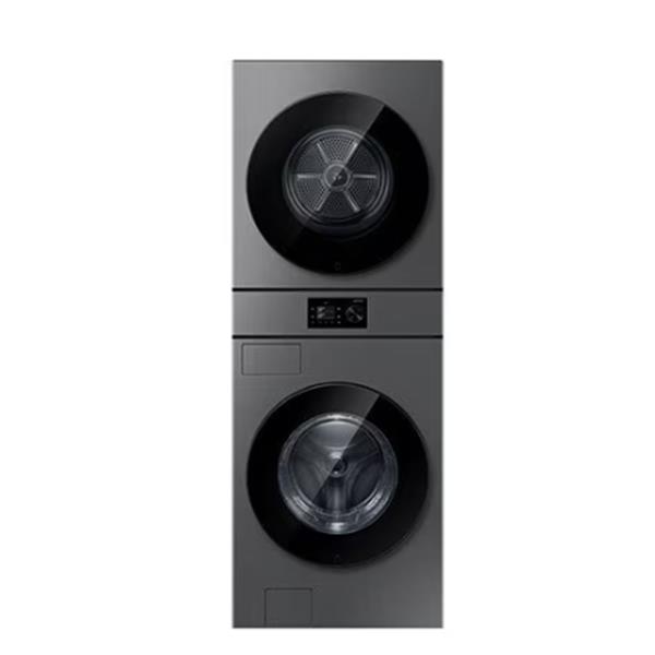 NEW 비스포크 AI 원바디 세탁기(24kg)+건조기(20kg) 1등급 다크스틸 세탁기+건조기렌탈