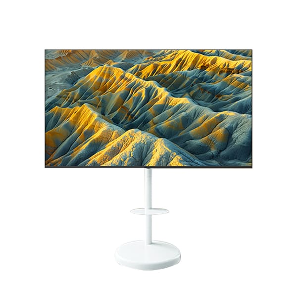 스마트 구글 5.0 OS 안드로이드 14 QLED TV 75인치 + 이동형스탠드 TV렌탈