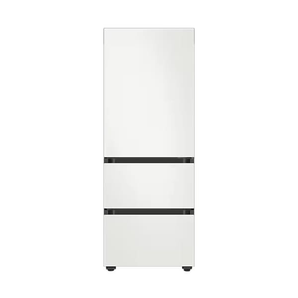 비스포크 김치플러스 3도어 키친핏 김치냉장고 313L (코타 화이트) 김치냉장고렌탈
