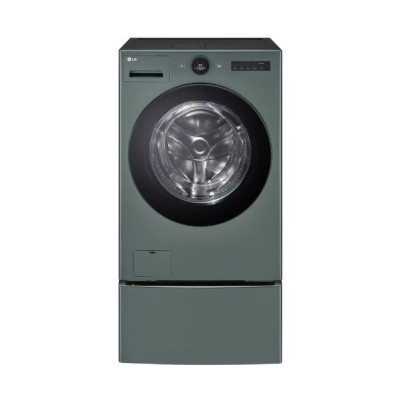 트롬 오브제컬렉션 워시콤보+미니워시 세탁25kg 건조15kg 네이처그린 세탁기+건조기렌탈