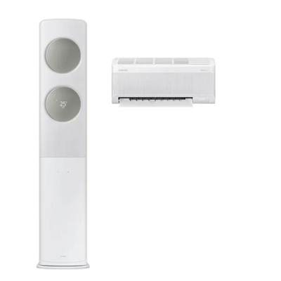 에어컨 무풍클래식 AF9500 일반 화이트 스탠드+벽걸이 17평+6평 투인원렌탈