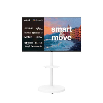 DLG120Hz 구글 5.0 스마트 무빙TV 55인치+삼탠바이미 거치대 TV렌탈