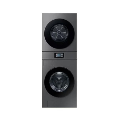 비스포크 AI 원바디 세탁기 21kg + 건조기 20kg (다크스틸) 세탁기+건조기렌탈