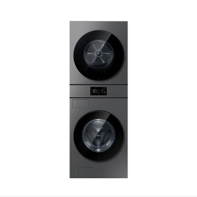 비스포크 AI 원바디 세탁기 24kg + 건조기 22kg (다크스틸) 세탁기+건조기렌탈
